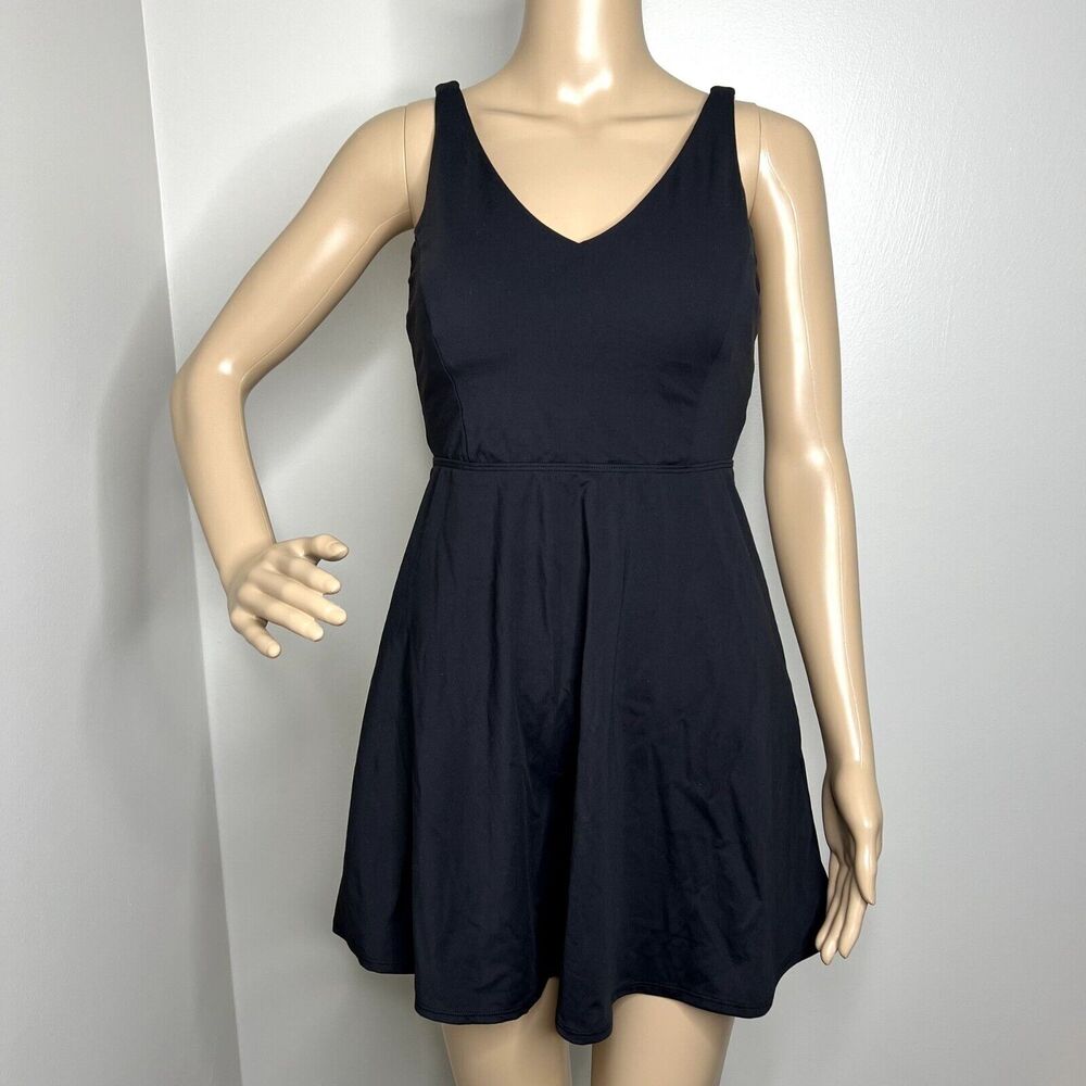 Halara Black Cloudful Crisscross Ballet Dress
